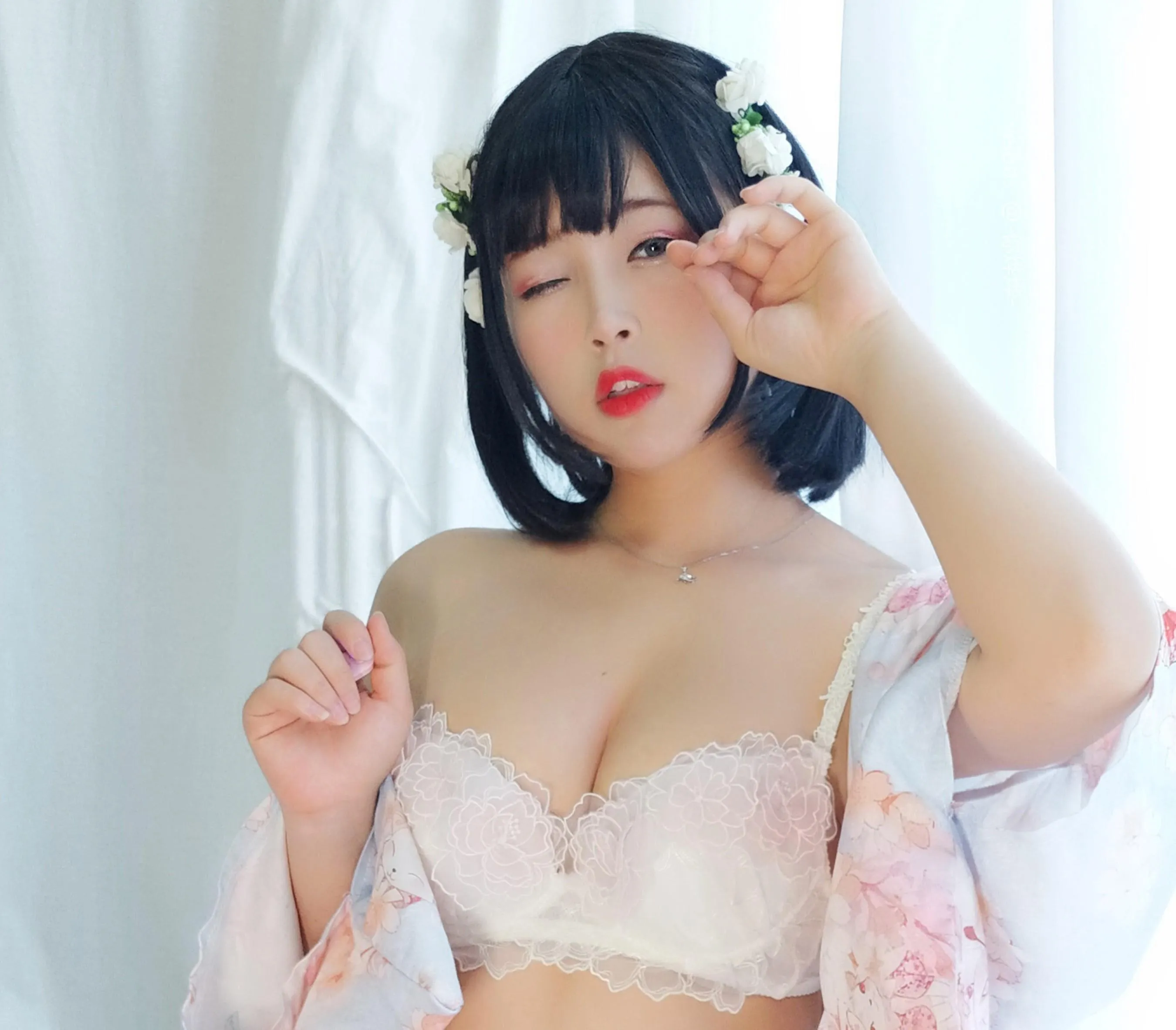 白烨 – NO.02 花与酒与少女 [59P]插图1